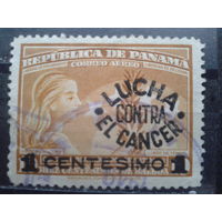 Панама, 1949. 4 свободы, надпечатка