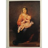 Мурильо. Мария с младенцем. Издание Германии