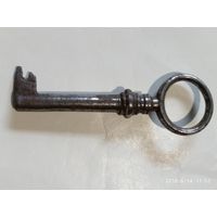 Стальной ключ. XIX век. Длина 69 мм.