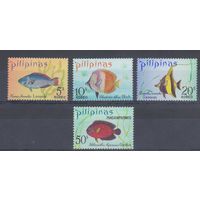 [163] Филиппины 1972. Фауна.Рыбы. СЕРИЯ MNH