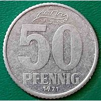 Германия ГДР 50 пфеннигов 1971 А