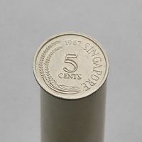 Сингапур 5 центов 1967