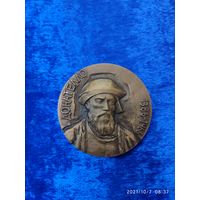 Памятная медаль Донателло. Каталожная, монетный двор.