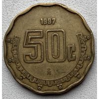 Мексика 50 сентаво 1997 г.