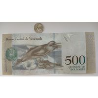 Werty71 Венесуэла 500 боливаров 2017 UNC банкнота