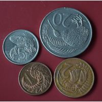 Новая Зеландия 4 монеты