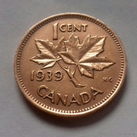 1 цент, Канада 1939 г.