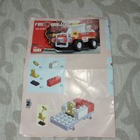 Инструкция по сборке Лего, пожарная машина