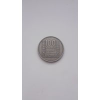 ФРАНЦУЗСКИЙ АЛЖИР 100 франков 1950 год