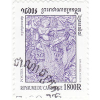 Барельеф, Ангкор-Ват. 1999 год
