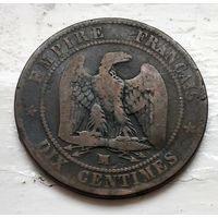 Франция 10 сантимов, 1856 MA - Марсель 2-4-20