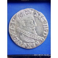 Польша 3 гроша 1622 Сигизмунд III (1587-1632) гг. мд - Краков.