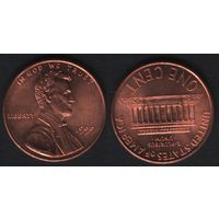 США km201b 1 цент 1999 год (-) (0(st(0 ТОРГ
