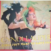 Cyndi Lauper.  Girls Just Want To Have Fun. 45rpm