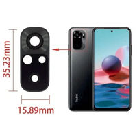 Стекло камеры для Xiaomi Redmi Note 10/10S/Poco M5s
