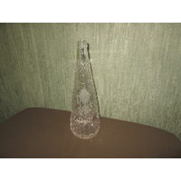Бутылка стекло(гречка)600 мл.,высота 27,5 см.С рубля.