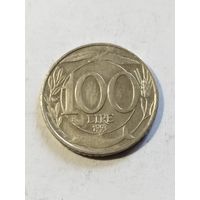 Италия 100 лир 1993