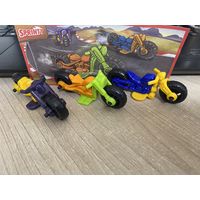 Серия игрушек из киндера мотоциклы