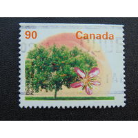 Канада 1992г.  Флора.