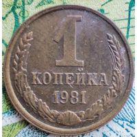 1 копейка 1981