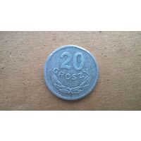 Польша 20 грошей, 1969г. (D-27)
