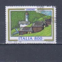 [2415] Италия 1998. Культура.Архитектура. Гашеная марка.
