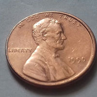 1 цент, США 1990 г.