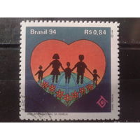 Бразилия 1994 Межд. год семьи Михель-3,2 евро гаш