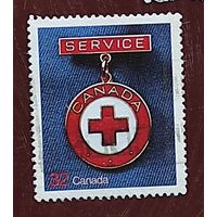 Канада: красный крест