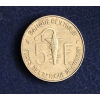Западная Африка 5 франков 1975