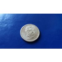 1 доллар США 2010 год 14-й Президент США Франклин Пирс (Состояние на фото)