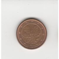 1 евроцент Германия (ФРГ) 2005 А Лот 7194