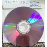 DVD MP3 полная студийная дискография ACCEPT, U.D.O. (CD Japan & Germany Press + Vinyl Rip from original LP) 1 DVD-9 (двусторонний)