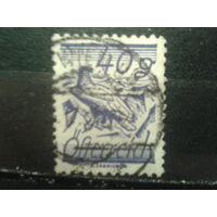 Австрия 1925 Стандарт, птица 40 грошей