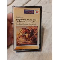 Кассета ESSENTIAL CLASSICS SONY. Beethoven. Symphonies No.2, No.5