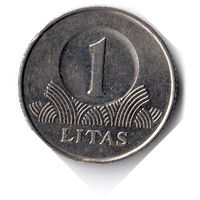 Литва. 1 лит. 2008 г.