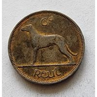 Ирландия 6 пенсов, 1956