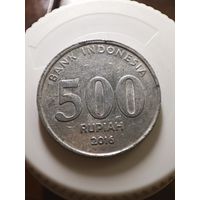Индонезия 500 рупий 2016 год
