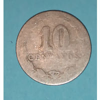 10 сентаво Аргентина, 1921