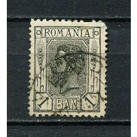 Королевство Румыния - 1900/1911 - Король Кароль I 1B - (есть тонкое место) - [Mi.129] - 1 марка. Гашеная.  (LOT DX32)-T10P29