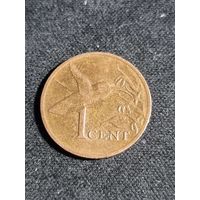1 цент 1999 республика Трининад и Тобаго