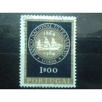 Португалия 1964 Эмблема нац. банка, парусник