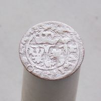 Тернарий 1630 Сигизмунд III Ваза М.Д. Лобзеница щит с 2 полями R3