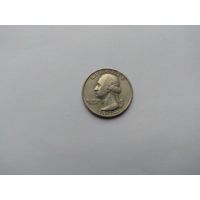 25 центов (1 квотер) 1974 года. США