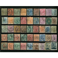 Италия - 1863-1916 - Коллекция марок - 45 марок. Гашеные.  (LOT AA1)