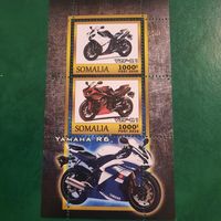 Сомали 2016. Спортивные мотоциклы. Малый лист