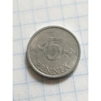 Финляндия 5 пенни 1979