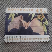 Австралия 1992. Летучая мышь. Ghost Bat