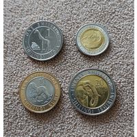 Кения набор 4 монеты 2018 UNC