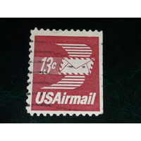 США 1973 Авиапочта